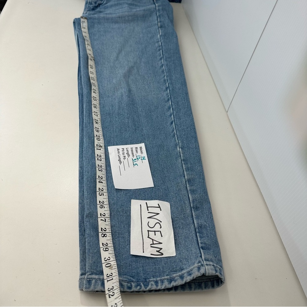 BDG Urban Outfitters High Rise Baggy Cotton Jean Women's Size 27 Lt Wash… - Picture 12 of 16